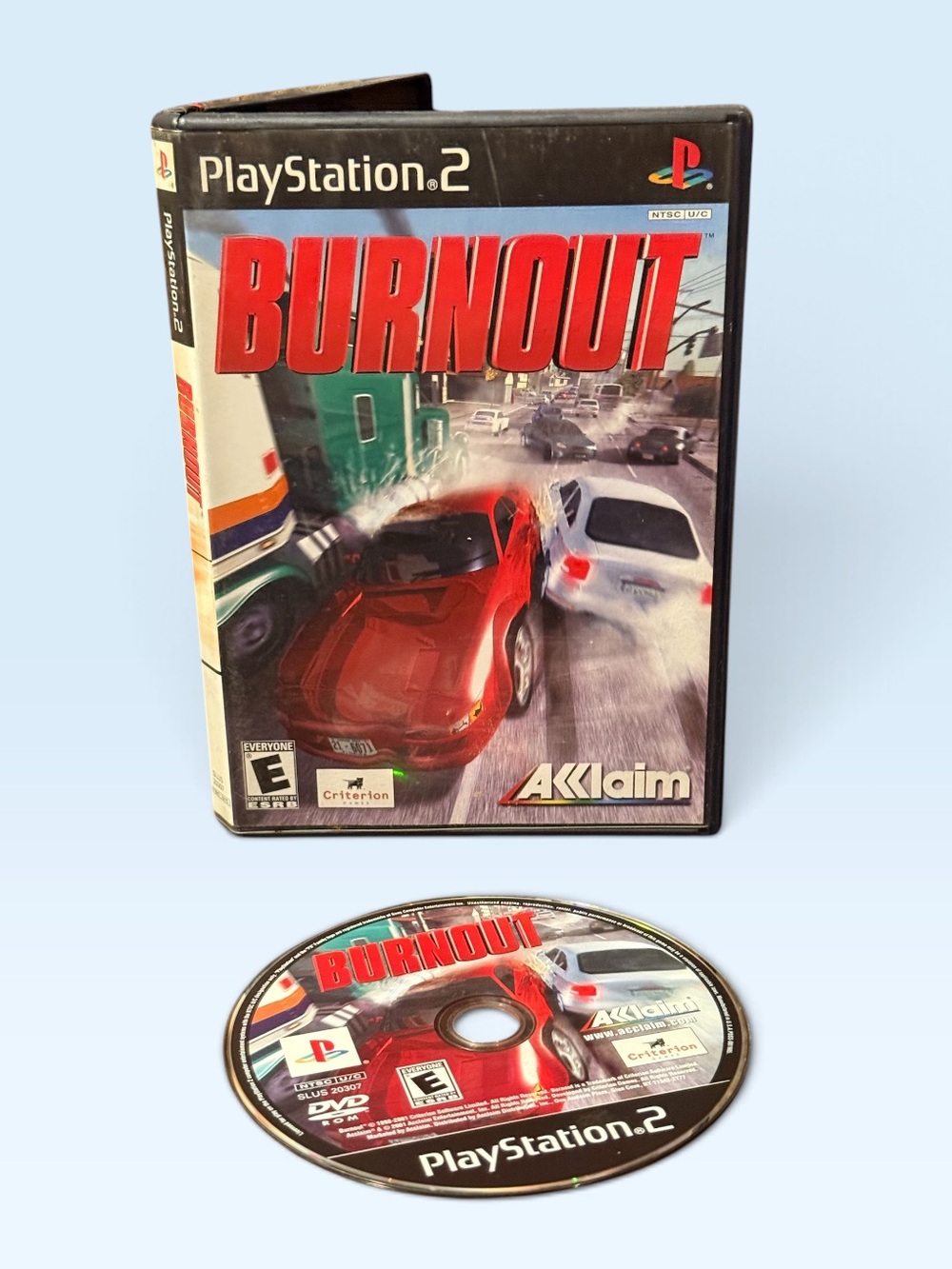 Burnout (Sony PlayStation 2) PS2 CIB Manual Racing E NTSC